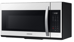 Bespoke Smart 1.9 cu. ft. Over-the-Range Microwave with Sensor Cook in White Glass (2)